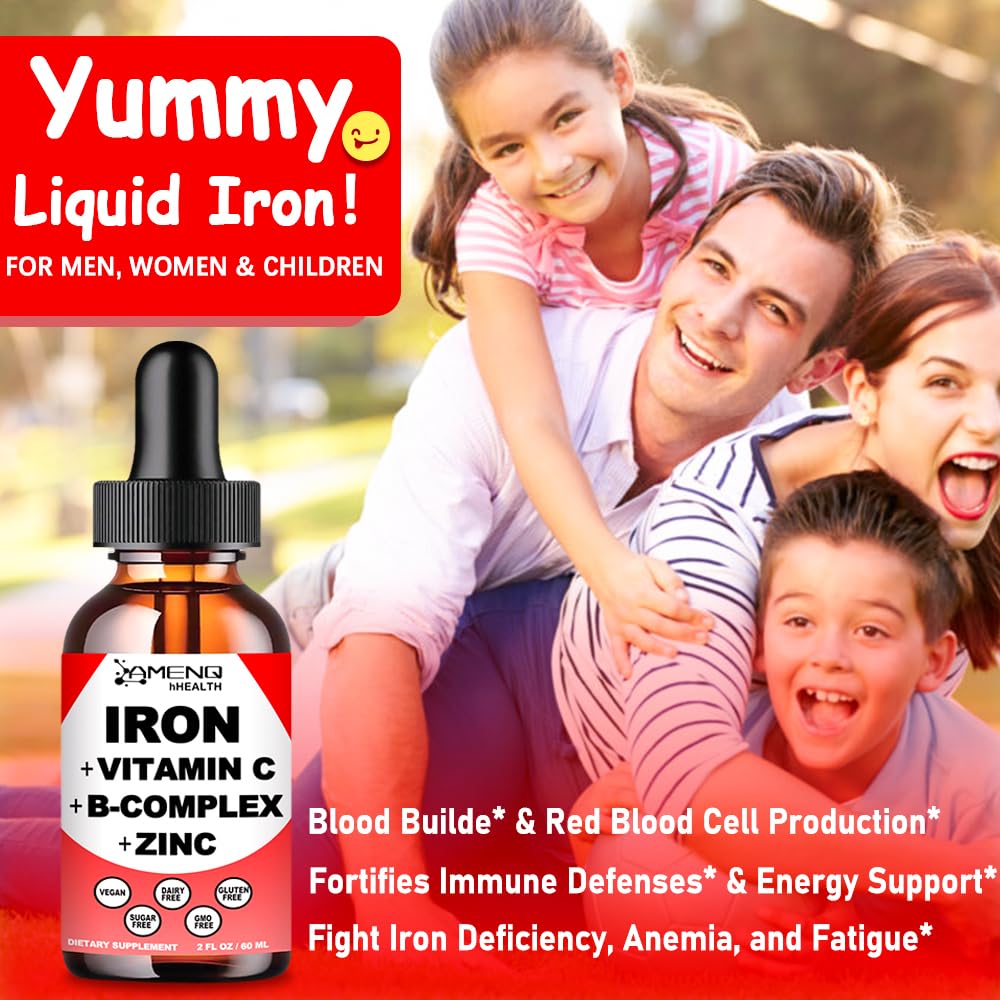 AMENQ hHEALTH Iron Supplement Liquid Drops