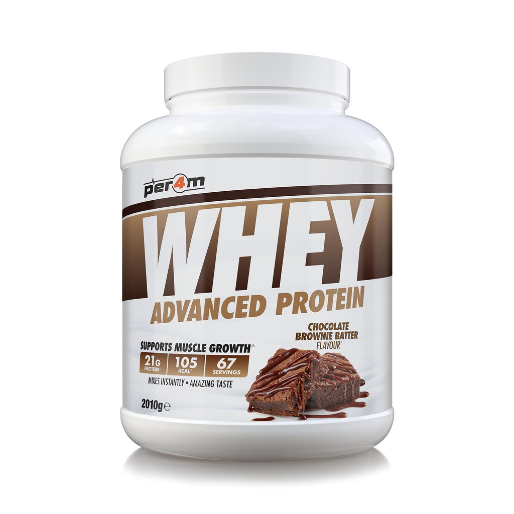 Per4m Protein Whey Powder Chocolate Brownie - 67 Servings