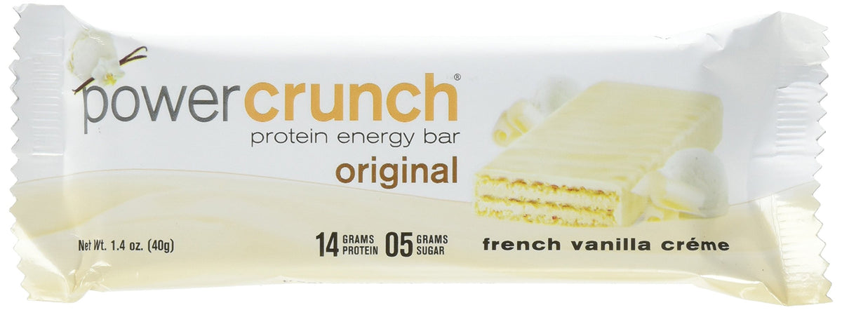 Power Crunch French Vanilla Creme Protein Bar - 12 Bars