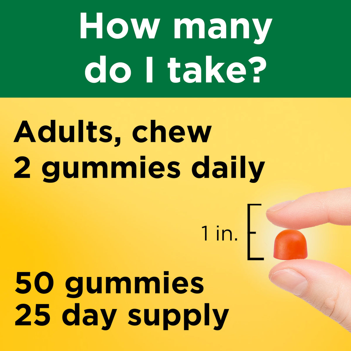Nature Made Vitamin D3 K2 Gummies - 50 Count - image 5