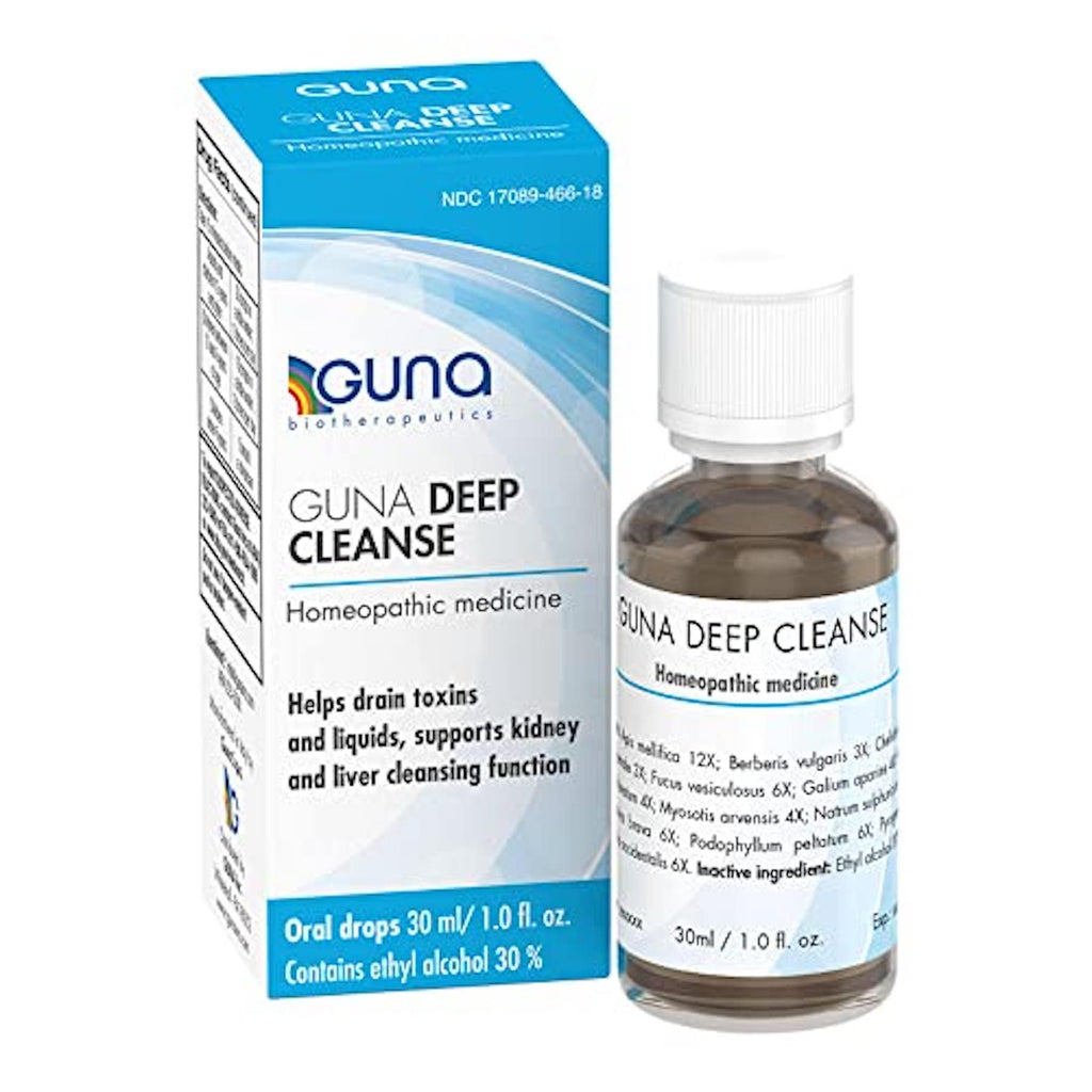 Guna Deep Cleanse Homeopathic All Natural Systemic Body Cleansing