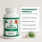 Activa Naturals Saw Palmetto DHT Blocker for Men - 120 Capsules - image 3