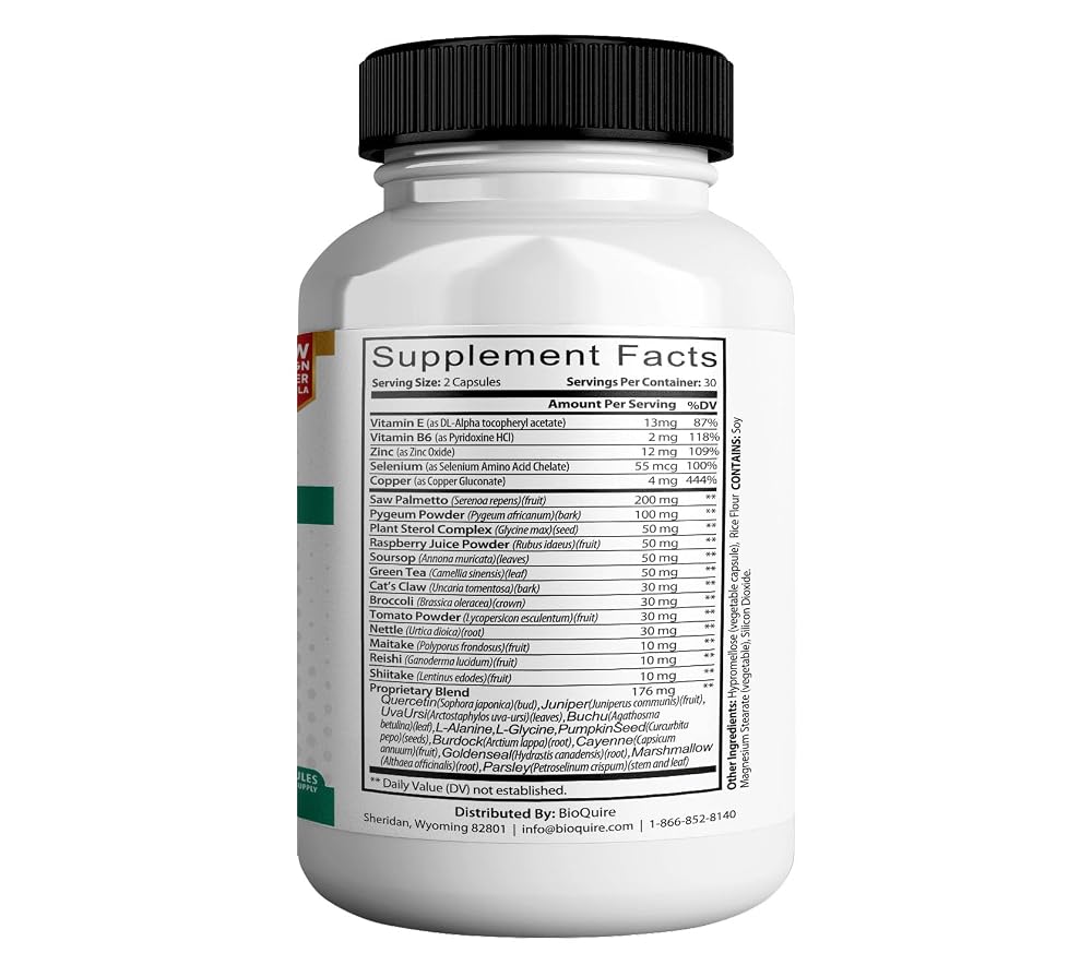 BIOQUIRE ProstateRex Max Extra Strength Prostate Health Support