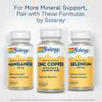 SOLARAY Zinc Copper Amino Acid Chelate - 100 Vegetarian Capsules - image 6