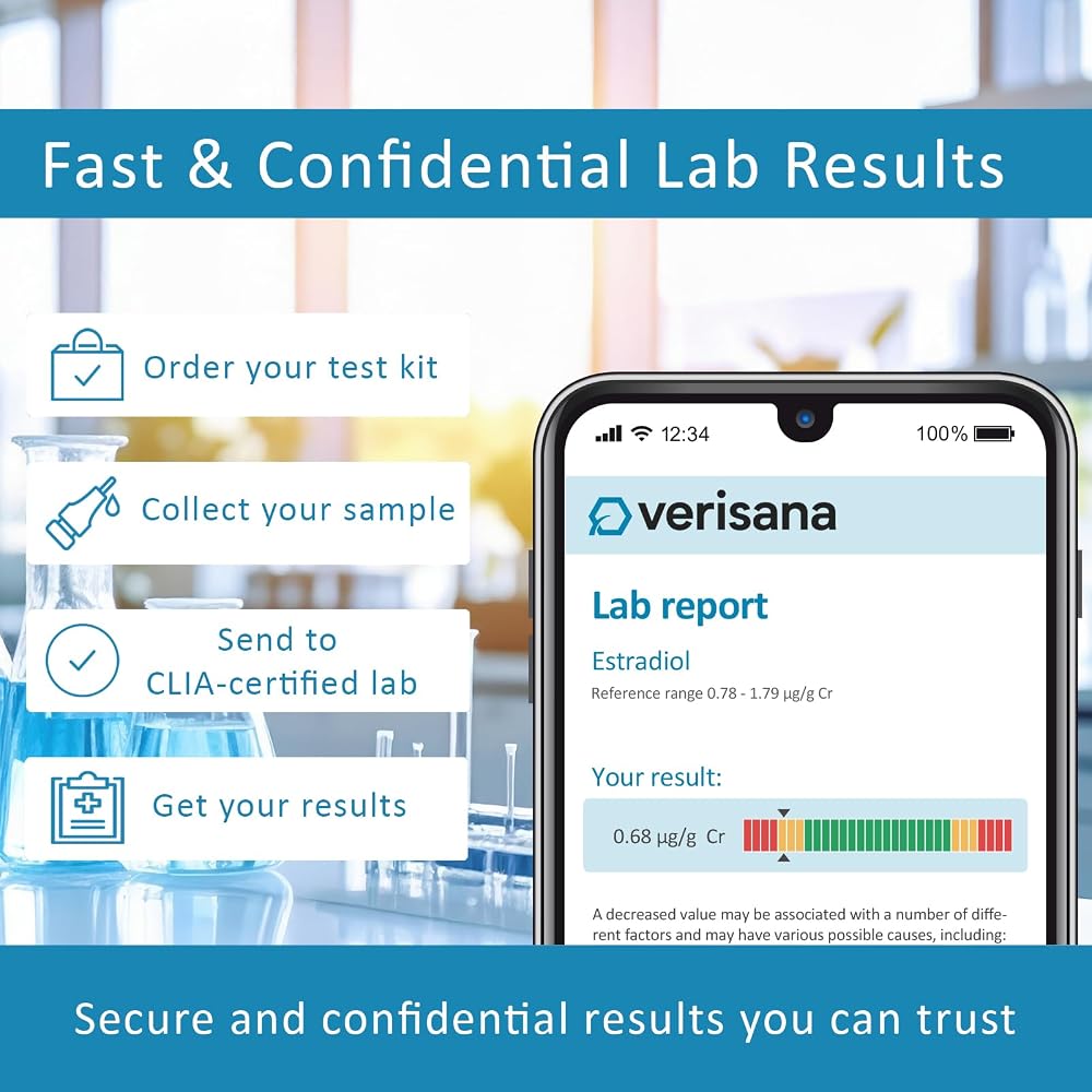 Verisana Complete Estrogen Test - Home Hormone Health Kit - image 5