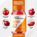 Indelo Keto Shred Max ACV Gummies for Weight Management - 180 Gummies - image 3