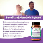 Life Infused Metabolic Serrapeptase Enzymes - 90 Capsules - image 3