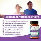 Life Infused Metabolic Serrapeptase Enzymes - 90 Capsules - image 3