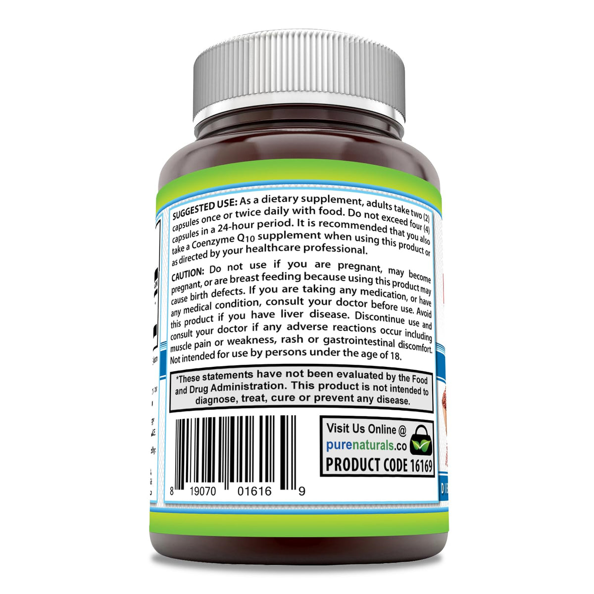 Pure Naturals Red Yeast Rice 1200 mg - 240 Capsules - image 3