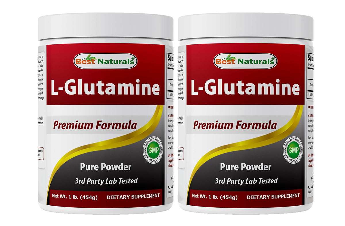 Best Naturals L-Glutamine Pure Powder - 1 lb