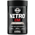 PMD Sports Nitro CM Nitric Oxide Booster with Agmatine - 90 Capsules