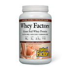 Natural Factors Grass Fed Whey Protein Powder Double Chocolate - 2 lb