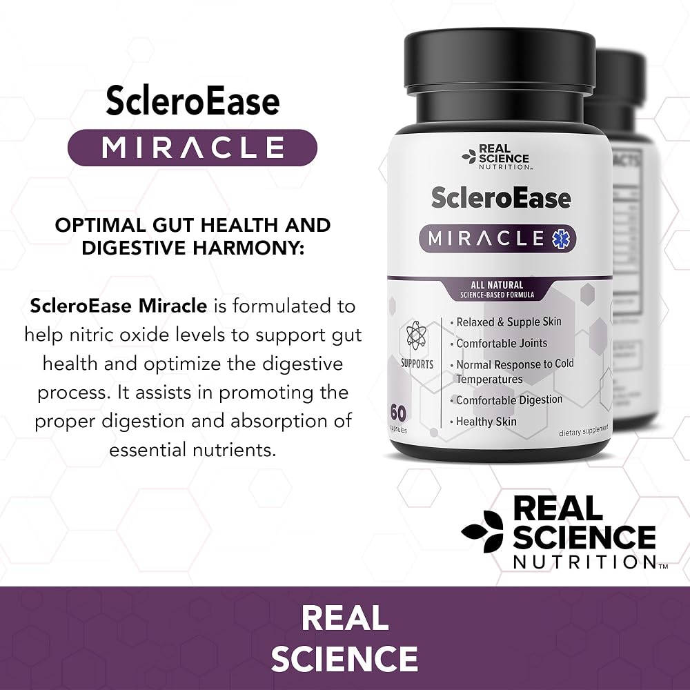 Real Science Nutrition ScleroEase Skin & Joint Support - 60 Capsules - image 4