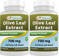 Best Naturals Olive Leaf Extract 700mg - 180 Capsules (2 Pack)