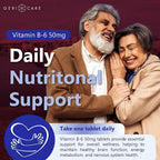 GeriCare Vitamin B Daily Nutritional Support for Healthy Brain