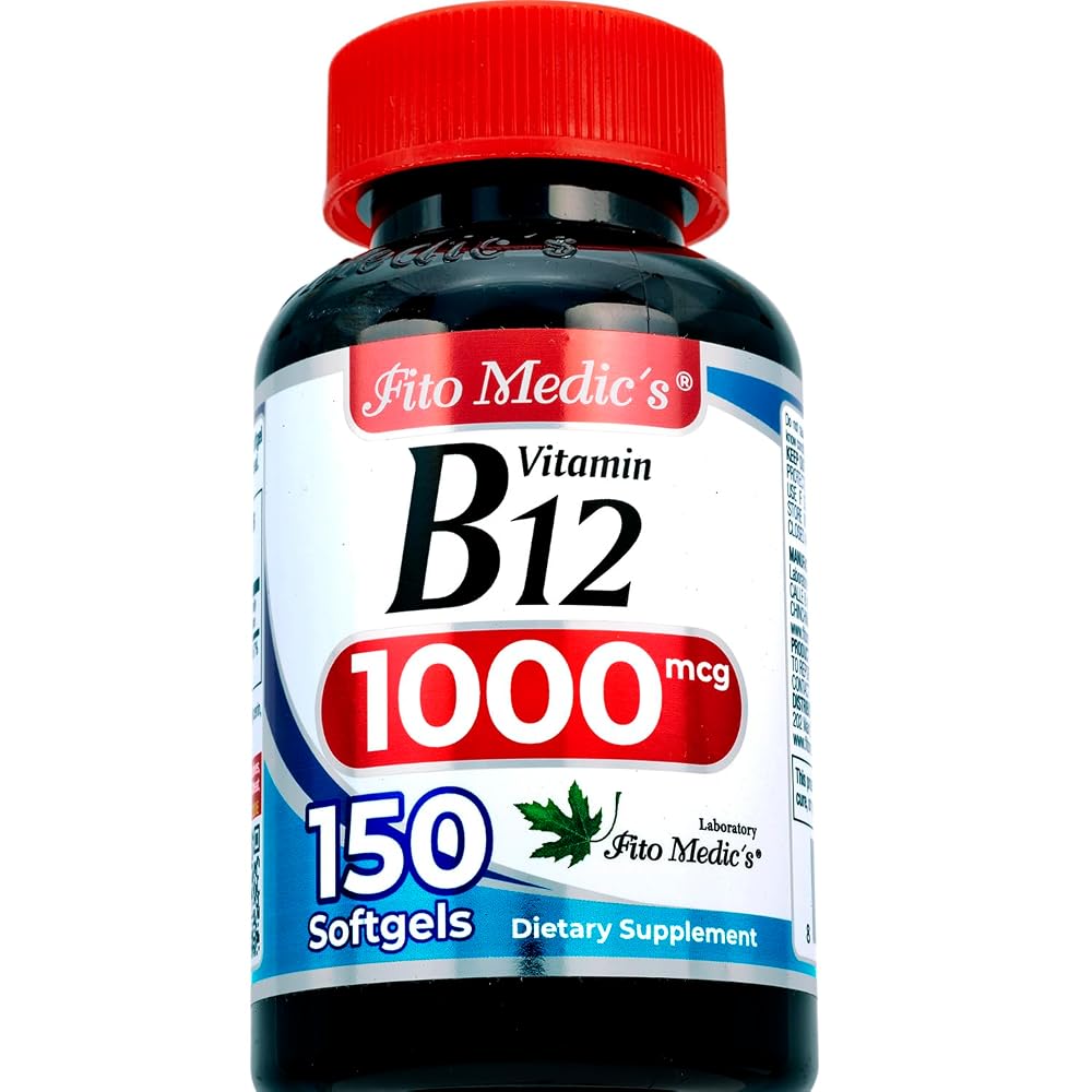 FITO MEDIC'S Vitamin B12 Softgels - 150 Softgels - image 3