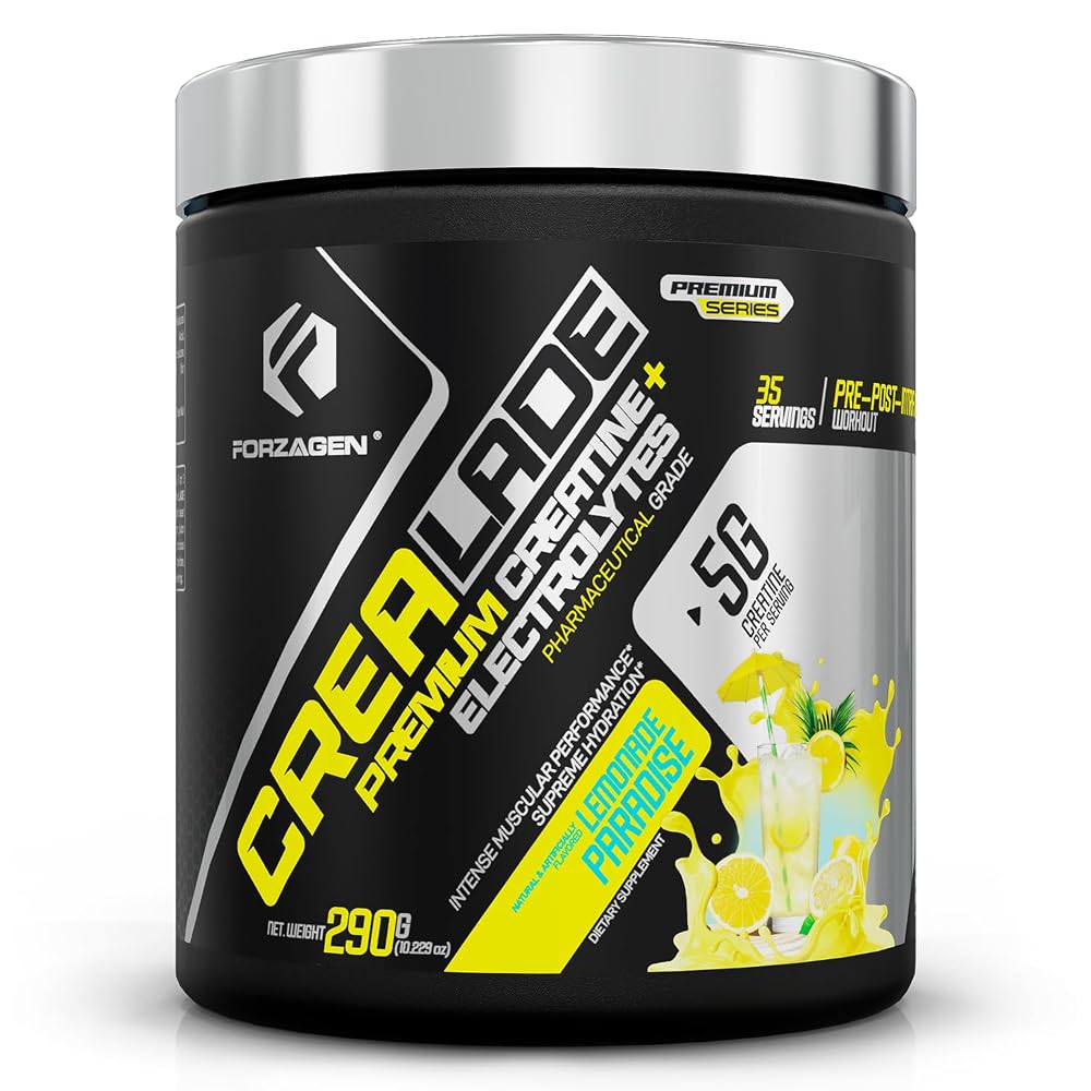 Forzagen CREA-Lade Creatine Monohydrate Powder - 35 Servings