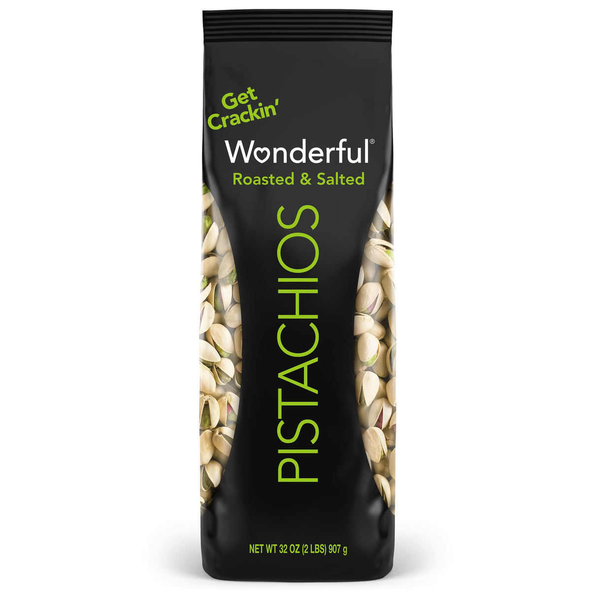 Wonderful Pistachios Roasted & Salted In Shell - 32 Ounce