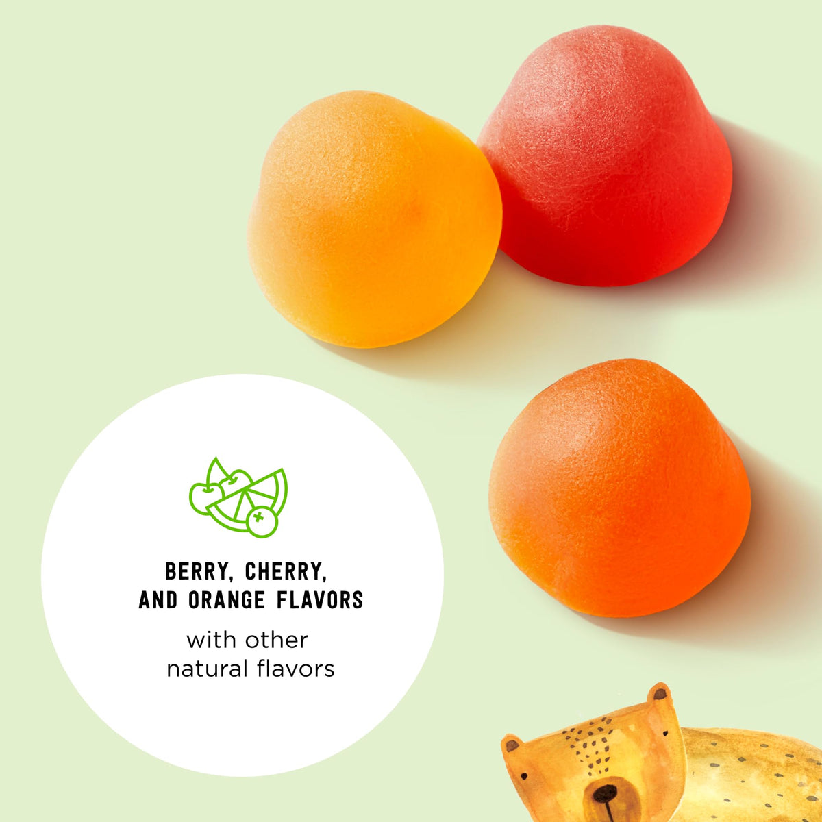 Mama Bear Organic Kids Multivitamin Gummies - 60 Count - image 3