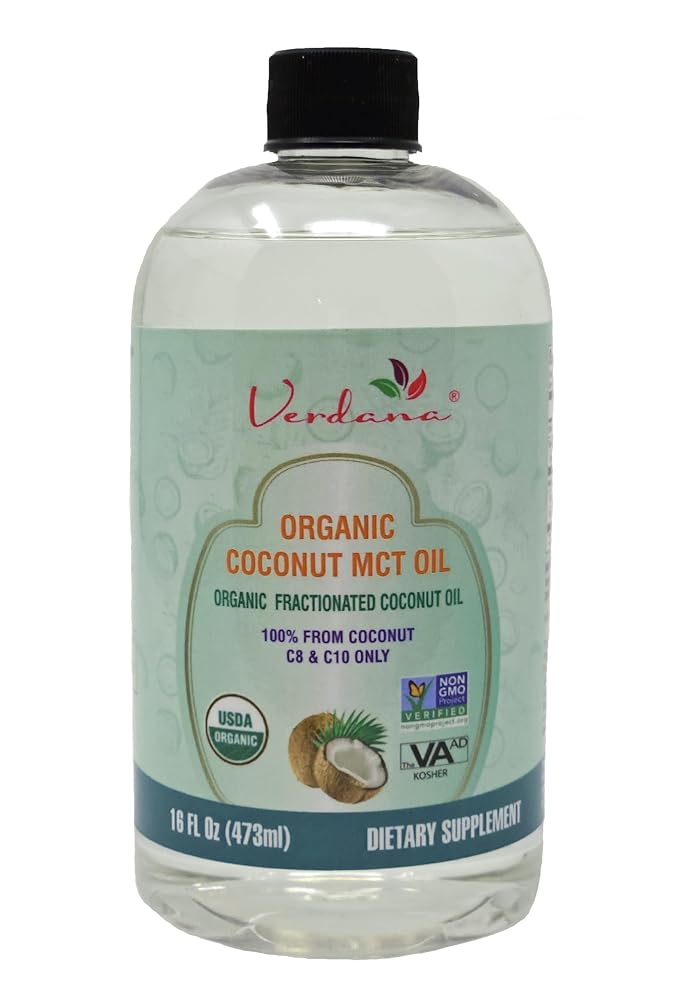 Verdana USDA Organic Coconut MCT Oil - 16 Fl Oz - image 4