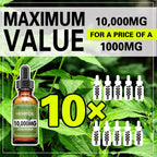 Healpark Hemp Oil 10000mg Omega 3-6-9 - 2 Fl Oz - image 5