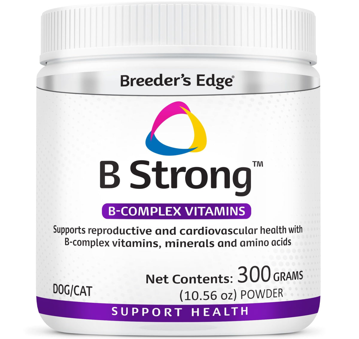 Breeder's Edge B Strong B-Complex Supplement for Dogs & Cats - 300g