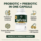 Spirit of The Forest Kefirito Daily Synbiotic Probiotic Prebiotic - 60 Capsules - image 10