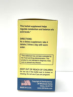 Laowei Healthy Uric Formula Herbal Supplement - 60 Tablets - image 3