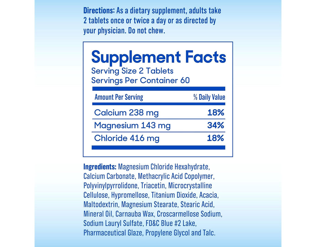 Slow-Mag Magnesium Chloride with Calcium Tablets - 240 Count - image 8