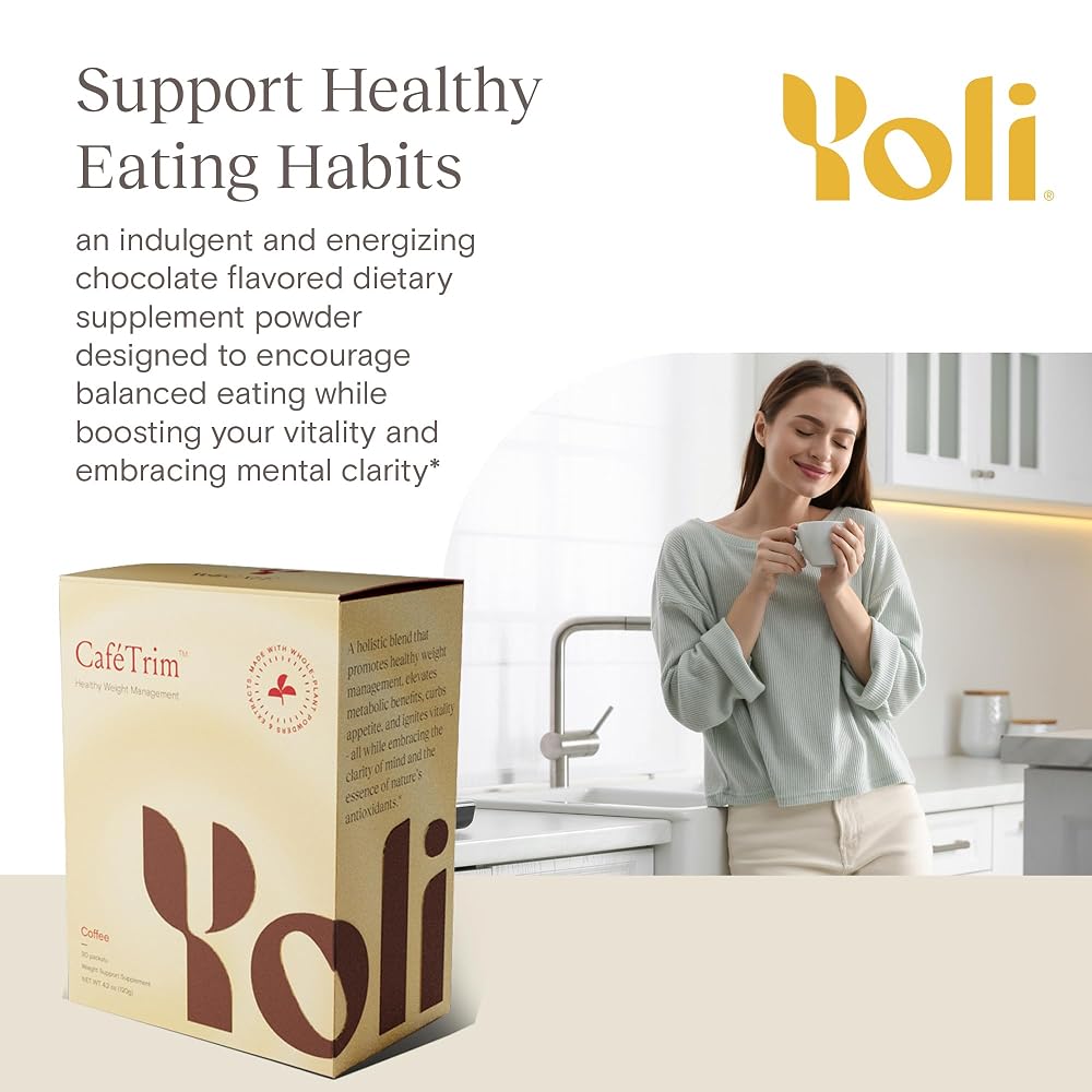 Yoli CaféTrim Coffee Flavored Craving Suppressant Powder - 30ct - image 2