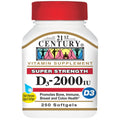 21st Century Vitamin D3 2000 IU Softgels - 500 Count
