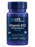 Life Extension Vitamin B12 Methylcobalamin 500mcg - 100 Lozenges