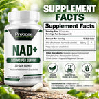 Probase Nutrition NAD Supplement 500mg - 60 Capsules - image 4