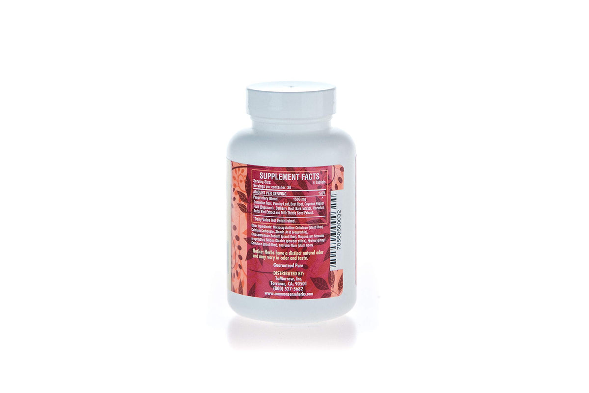 Common Sense Herbal Products Liver Build: Hepatic Support