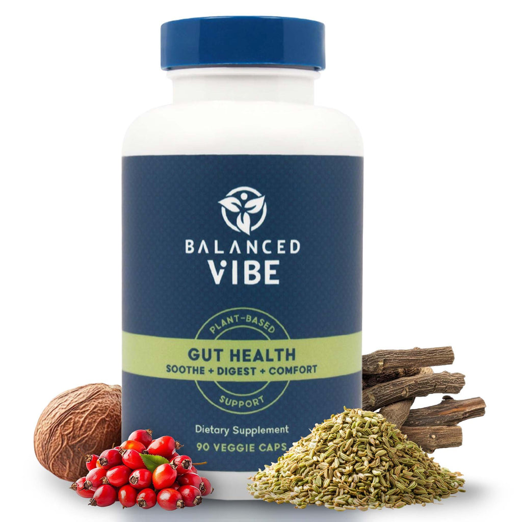 Balanced Vibe 7-in-1 Gut Health Supplement - 90 Capsules