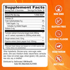 BeElevated Turmeric Gummies for Adults Peach Flavor