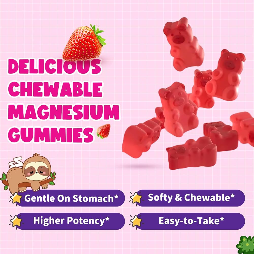 GZ HAOYUAN Magnesium Gummies for Kids