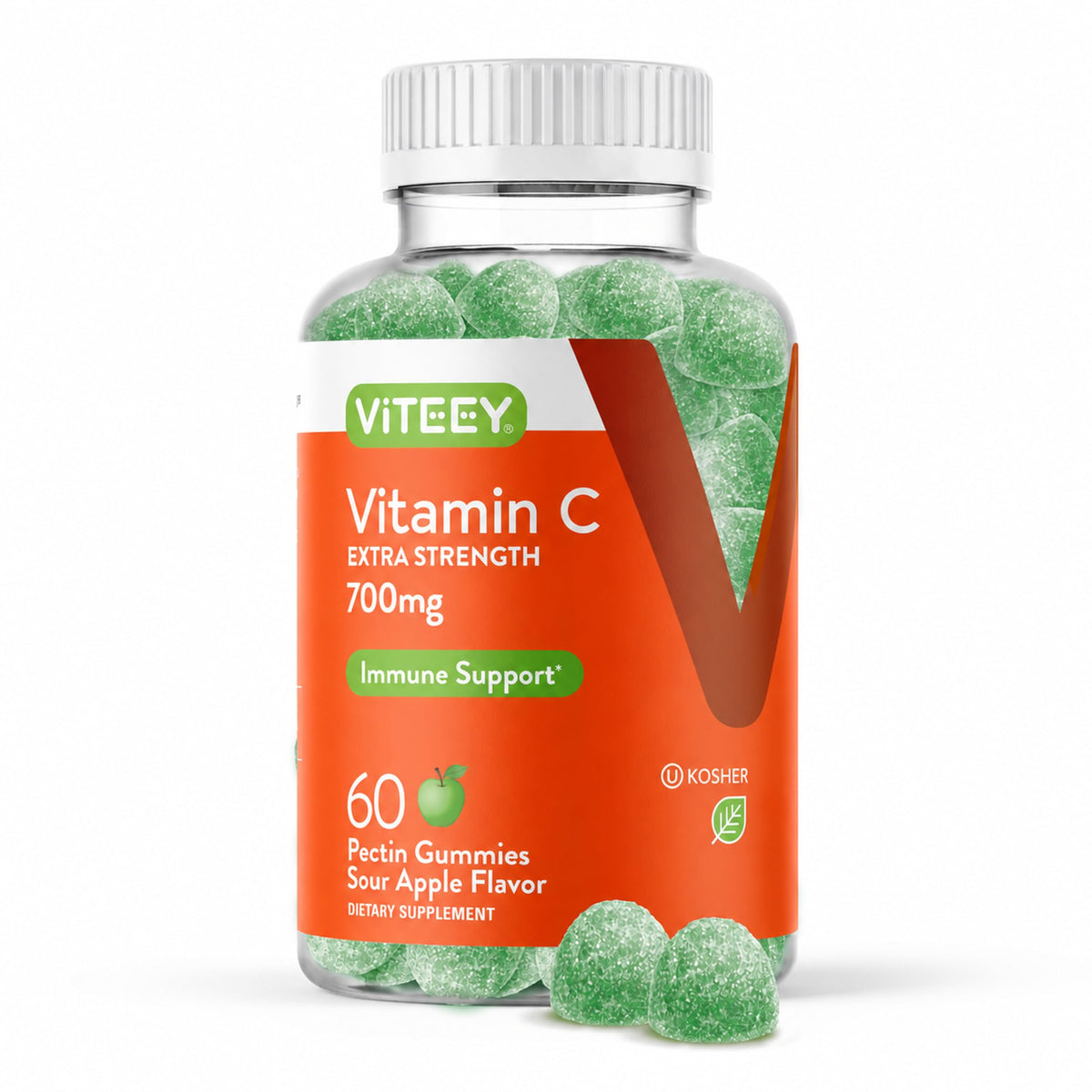 Viteey Vitamin C Gummies for Adults & Teens