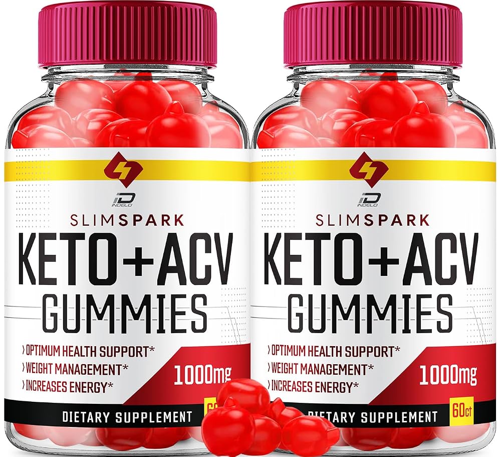 Indelo Slim Spark ACV Gummies with Vitamin B12 - 120 Gummies