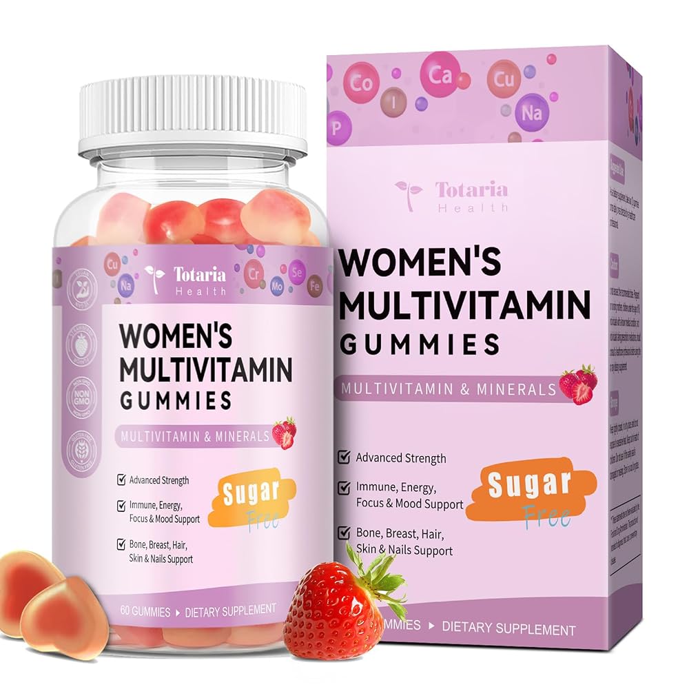 Totaria Sugar Free Multivitamin Gummies for Women 14+ w/Inositol