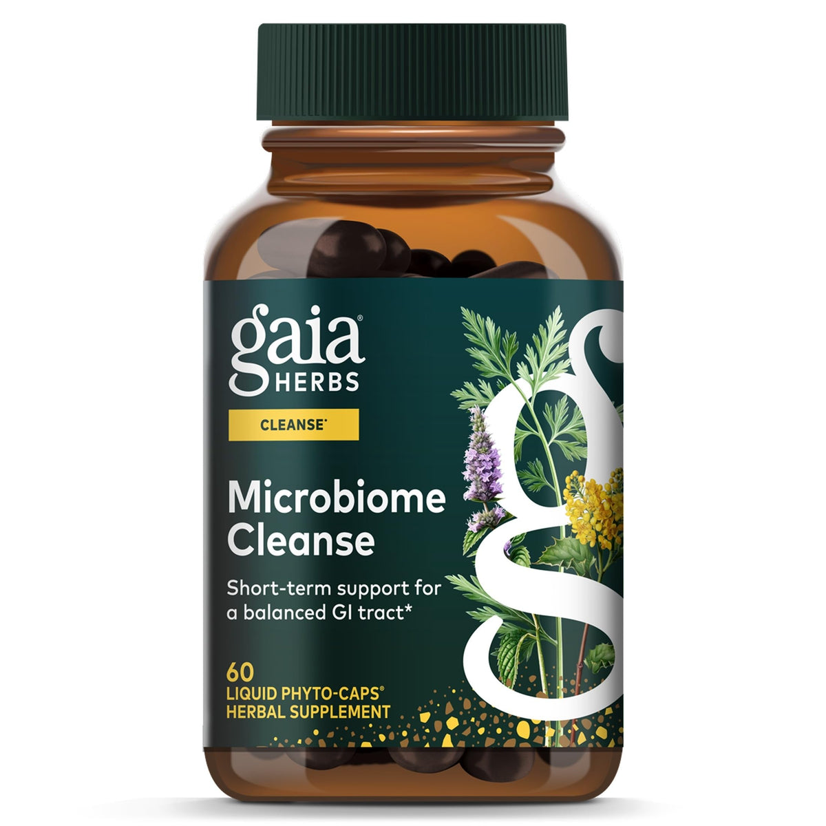 Gaia Herbs Microbiome Cleanse - 60 Vegan Capsules