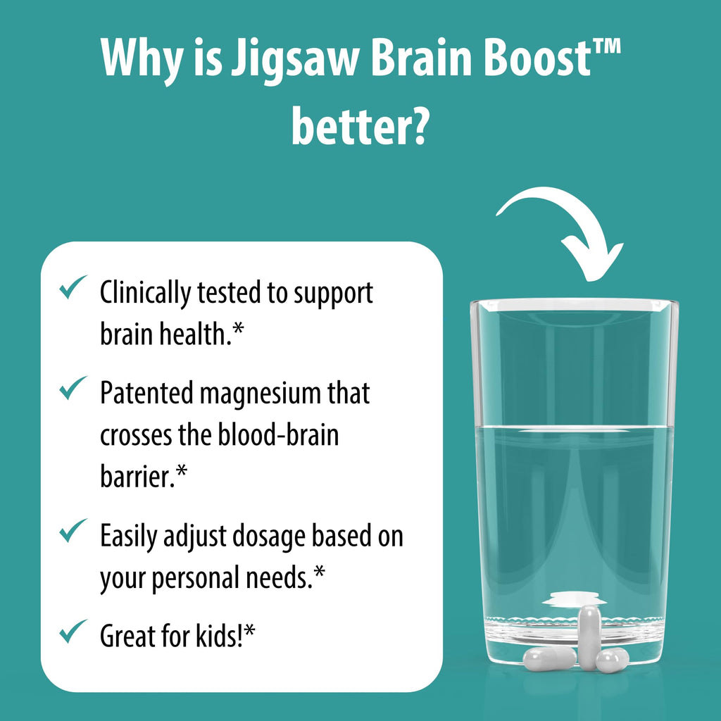 Jigsaw Health Brain Boost Magnesium L-Threonate - 90 Capsules - image 5