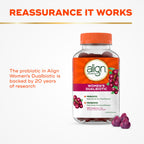 Align Women's Dualbiotic Probiotic Gummies with Cranberry - 50 Gummies - image 4