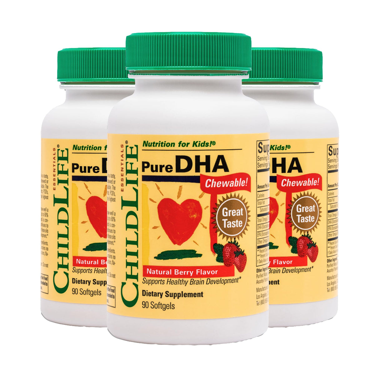 Childlife DHA Dietary Supplement Variants