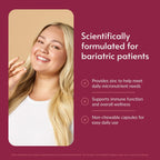 Bariatric Advantage Non Chewable Zinc Chelate - 180 Tablets - image 2