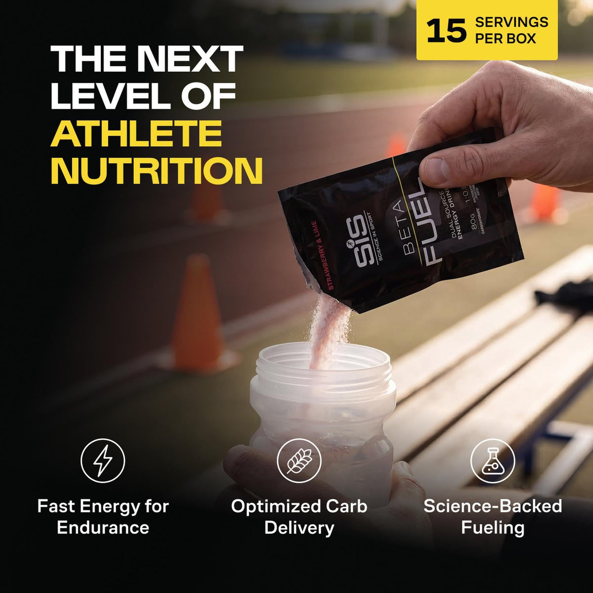 Science in Sport SiS BETA Fuel 80 Drink Mix, 80g Carbohydrate