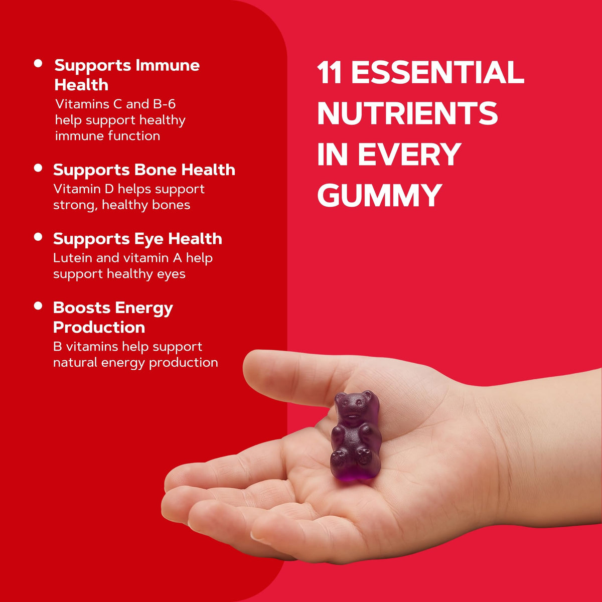 GNC Milestones Kids Multi Gummy with 11 Essential Nutrients - 120 Gummies - image 5
