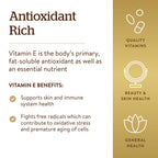 Solgar Vitamin E 670 mg (1000 IU) - 100 Softgels - image 5