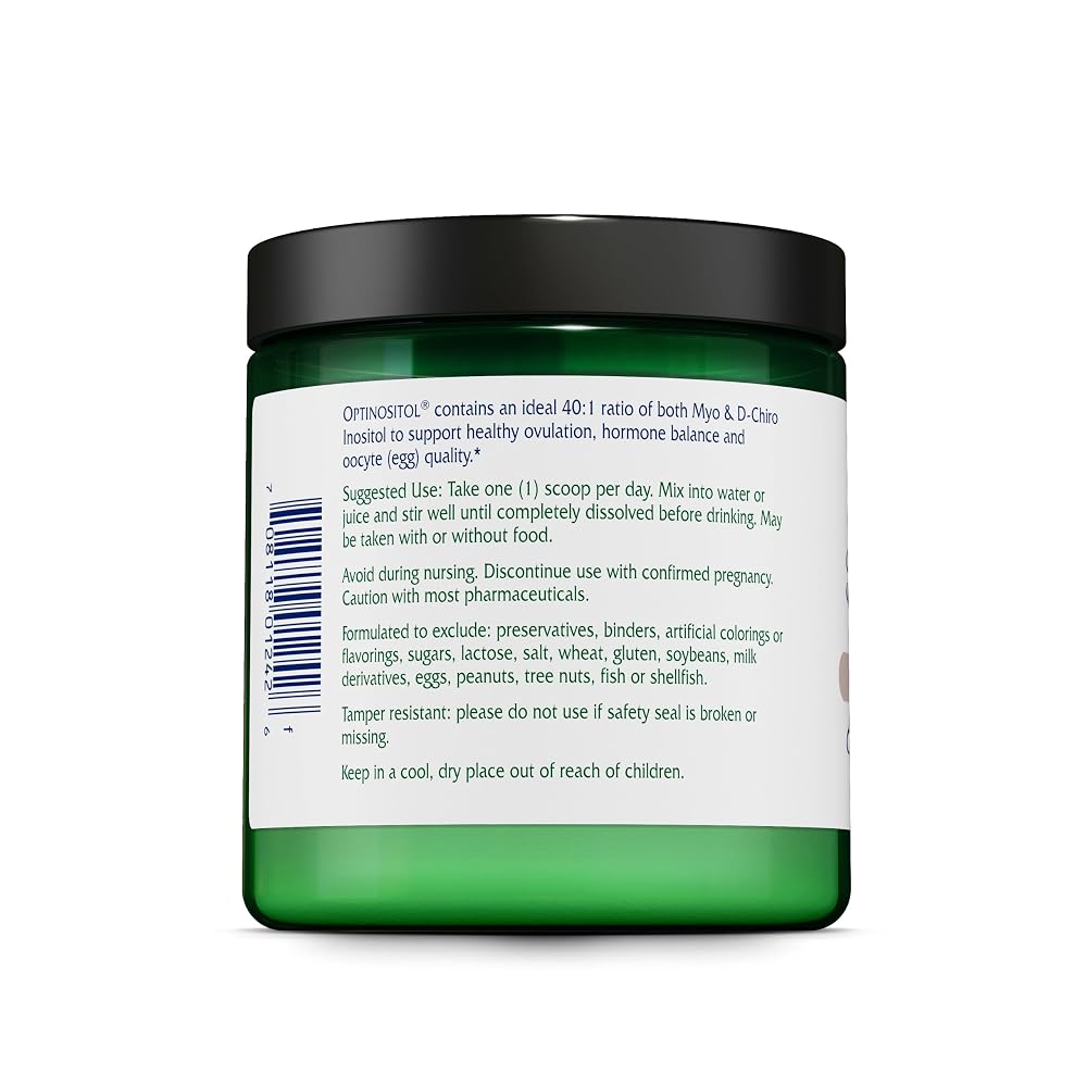 Vitanica Optinositol Myo-Inositol & D-Chiro Inositol Powder - 4.4 Oz - image 3