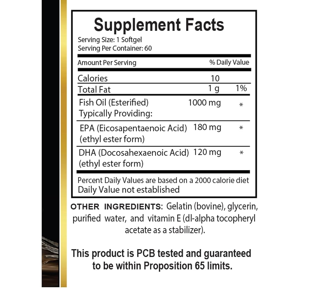 OLANTA TRADE SOLUTION Fish Oil Omega 3 - 120 Capsules - image 5